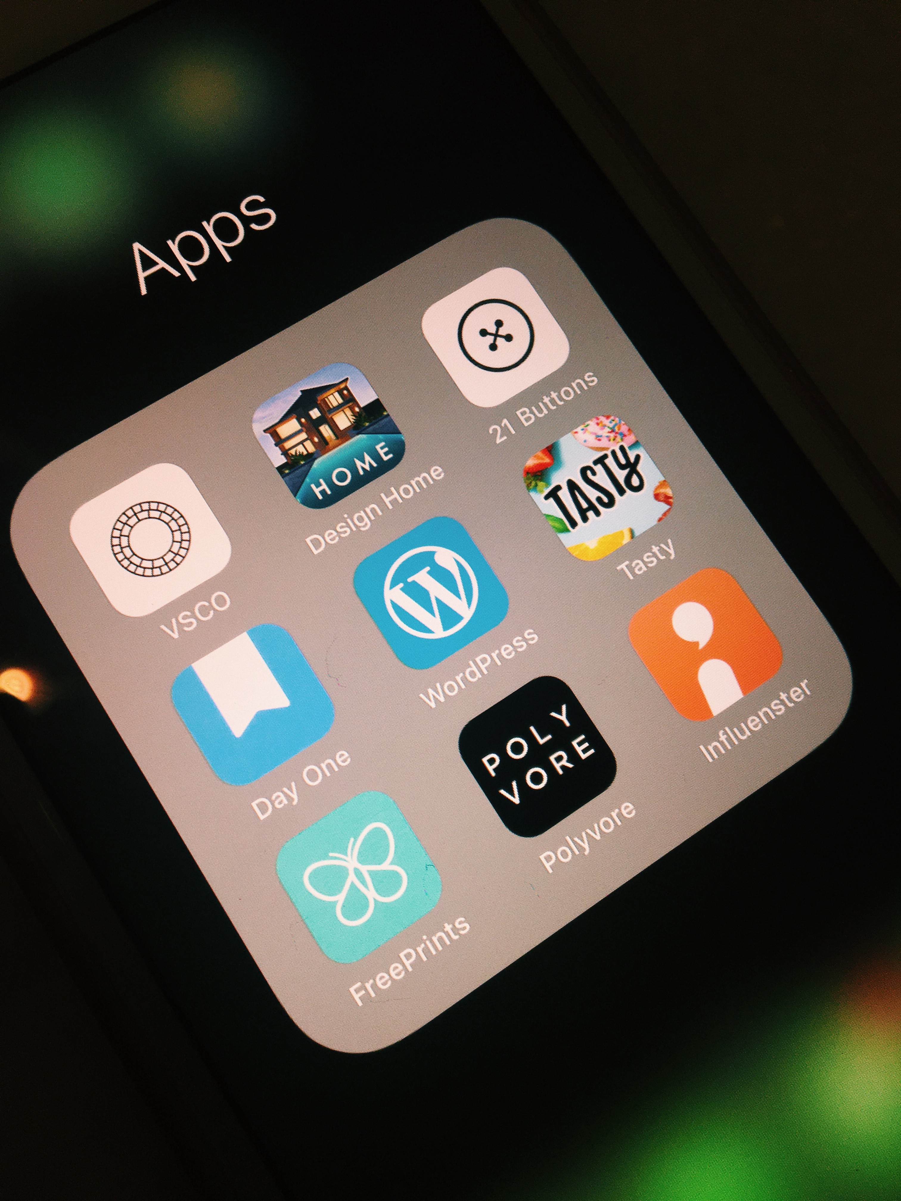 FAVOURITE APPS OF 2017